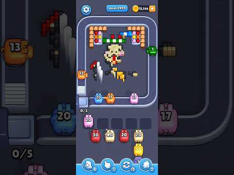 Pixel Flow Level 2499 Walkthrough