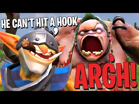 Techies and his Angry Pudge - DotA 2 Funny Moments