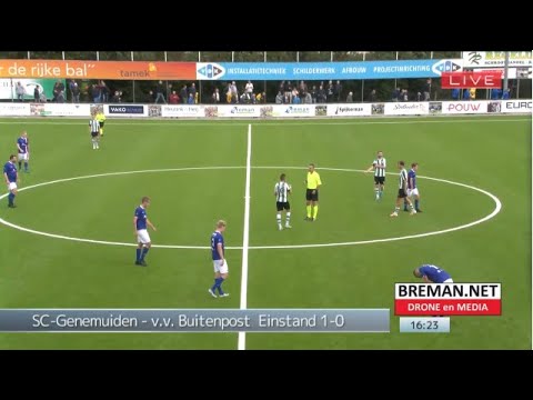 05-09-2020 Live vanaf het het Sportpark de Wetering in Genemuiden