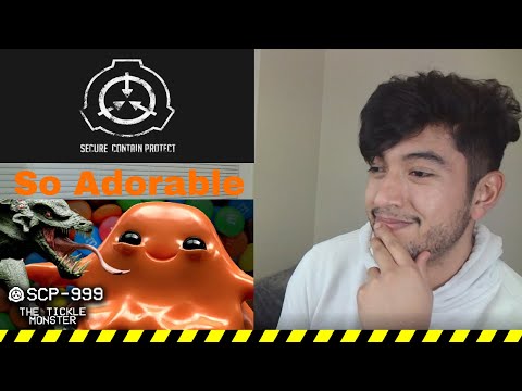 Marine Reacts to SCP 999 The Tickle Monster (By TheVolgun)