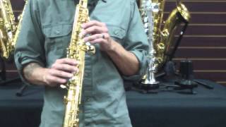 Video thumbnail for Saxquest! Yamaha YSS 82ZR Soprano Sax pt 2 by SaxquestShop