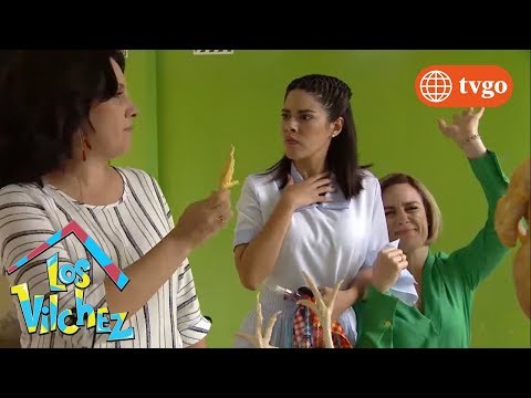 María Elena takes Leticia to the market for the first time! - Los Vílchez 04/01/2019