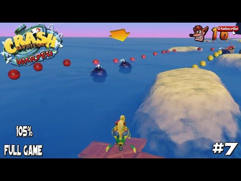 Crash Bandicoot 3 105% Walkthrough - #7 (PS4) No Commentary