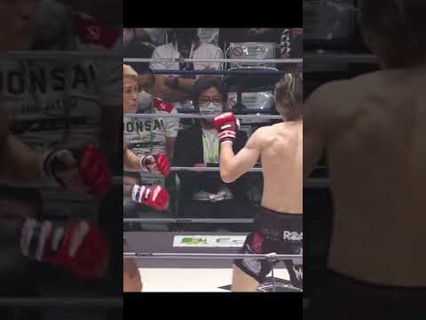 【RIZIN30】井上直樹、圧巻の関節蹴り