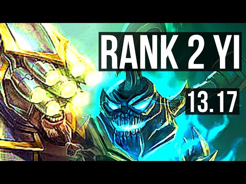 MASTER YI vs HECARIM (JNG) | Rank 2 Yi, 7 solo kills, 500+ games, Dominating | TR Challenger | 13.17