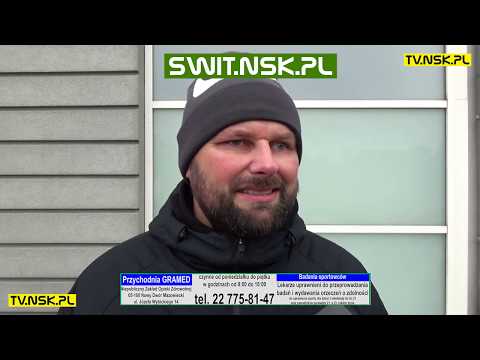 tv.nsk.pl 2020-02-29 Legia II Warszawa - MKS Świt Nowy Dwór Maz. 1:1 (0:1) trener Brzozowski