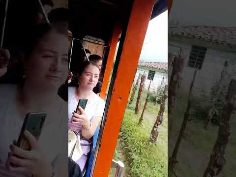 Viaje en Chiva Granada Antioquia, con Claudia Hernández 