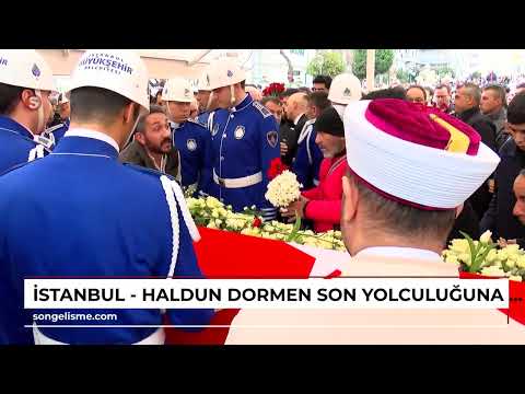 Istanbul - Haldun Dormen was sent off on his final journey.
