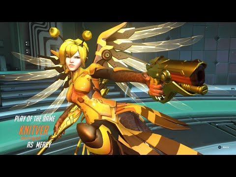 Overwatch 2 - My Mercy Honey Bee First POTG