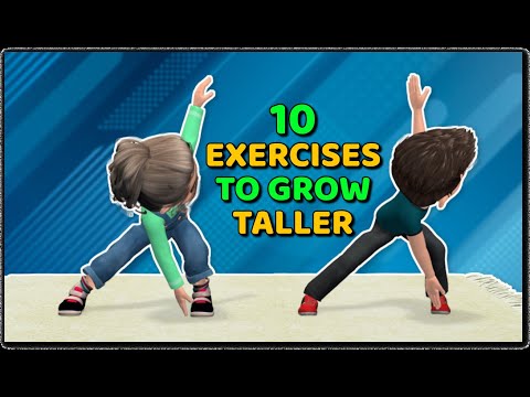 10 EXERCISES KIDS CAN DO AT HOME TO GROW TALLER