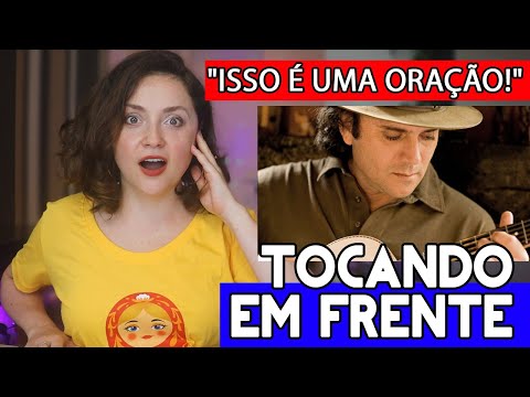 RUSSA escuta pela PRIMEIRA vez - Almir Sater: TOCANDO EM FRENTE