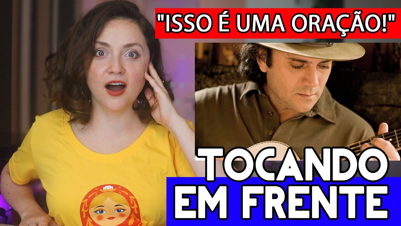 RUSSA escuta pela PRIMEIRA vez - Almir Sater: TOCANDO EM FRENTE