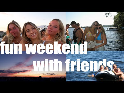 summer vacation vlog! | weekend with friends @ the beach and lake