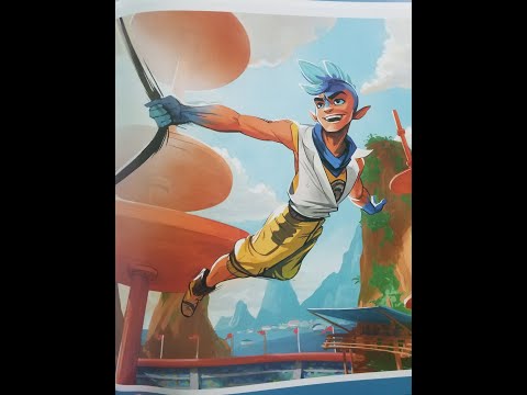 5-Minute Painting! Tidal Blades - Axl