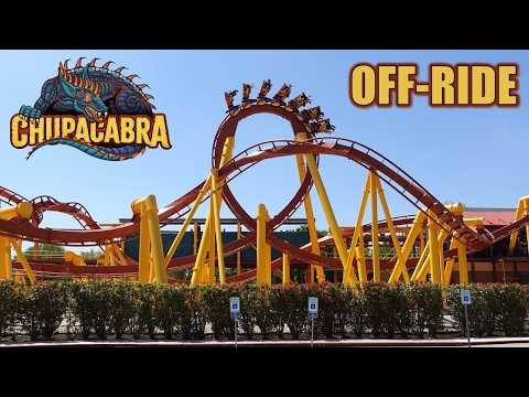 Off-ride footage of a Chupacabra train