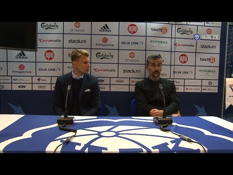 HJK TV: HJK vs Inter - Lehdistötilaisuus