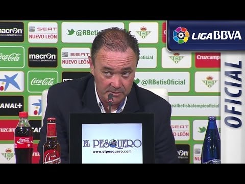 Press Conference JIM after Real Betis (4-3) Real Valladolid - HD