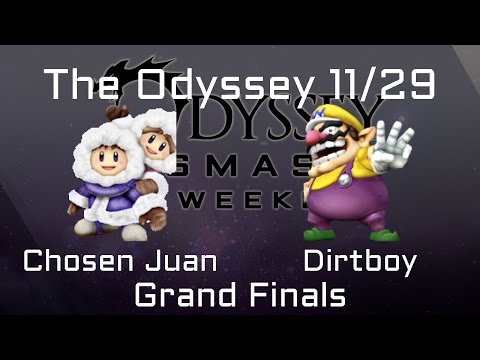 The Odyssey 11/29 Grand Finals - Chosen Juan (Ganon/Ice Climbers/Wolf) vs. Dirtboy (Fox/Wario)