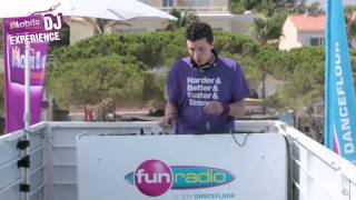 M6 MOBILE DJ EXPERIENCE : DJ Arnaud Mori et son parrain DJ Jr St Rose à La Ciotat le 05/08