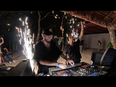 El Brujo & Detreyo B2B | Afro House & Latin Techno | Tropical Vibes | Cancun Party Mix