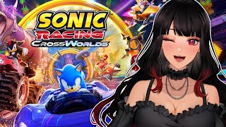 Let's Play Sonic Racing: CrossWorlds Open Network Test!🦔💙✨