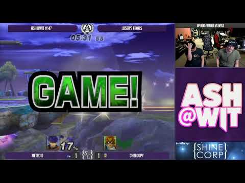 Metroid (Ike) vs Chaloopy (Captain Falcon) - ASH@WIT #147 Project M Loser's Finals