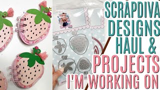 ScrapDivaDesigns HAUL & Projects I'm Working On PLUS 20% OFF FLASH SALE GOING ON NOW!