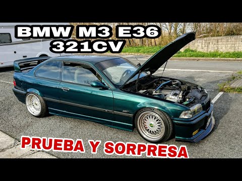 BMW M3 E36 321CV😍🚀PRUEBA con SORPRESA FINAL🤨💝