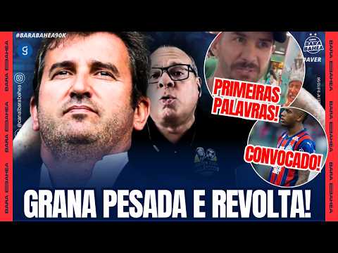 🚨😱R$30MILHÕES! BAHIA VAI TRIPLICAR INVESTIMENTO!✅REFORÇO ANUNCIADO E BID!😳REVOLTA PESADA!🚨CONVOCADO!