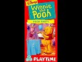 Opening To Winnie The Pooh Pooh Party 1995 VHS