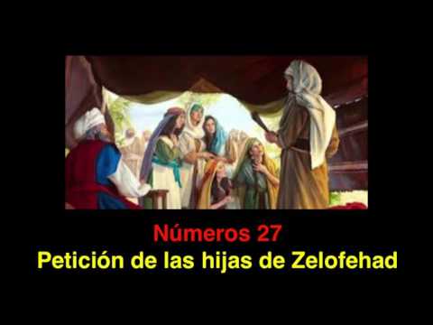 Números 27: Petición de las hijas de Zelofehad