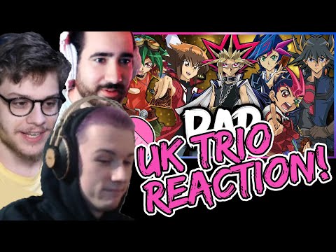 UK Trio Reacts to GameboyJones - Yu-Gi-Oh Rap Cypher ft. NoneLikeJoshua, VGRB, and more!