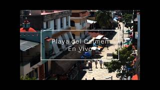 Vista en vivo de la Quinta Avenida en Playa del Carmen, Quintana Roo live webcam