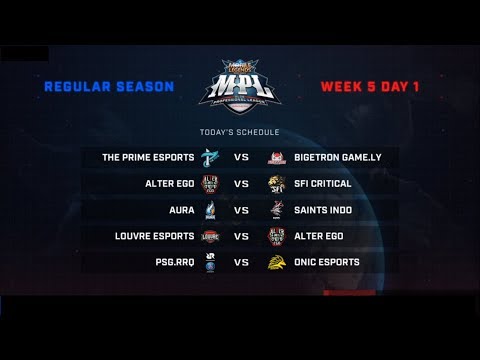 Live MPL-ID The Prime vs Bigetron Game. ly Match -1 S3 W5 Day - 1 Saturday! (03/16)