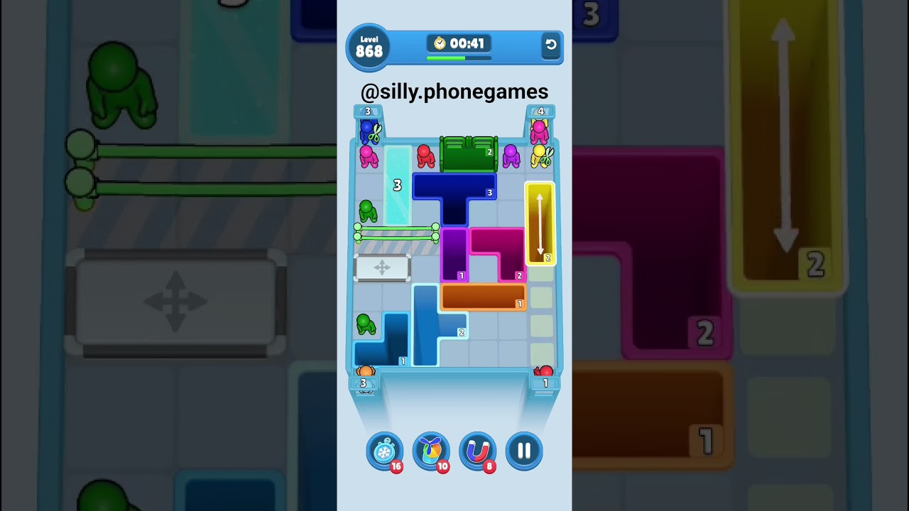 Drop Away Level 868 Walkthrough Solution