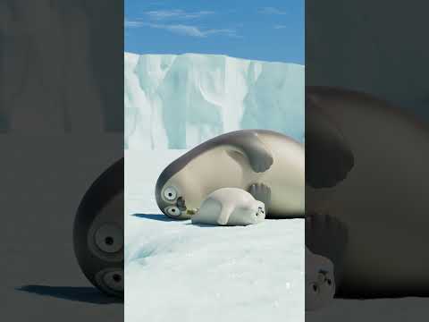 Baby Seal's Sealy Mealtime #031 #SEALOOK #shorts