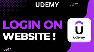 How to Log Into the Udemy Website