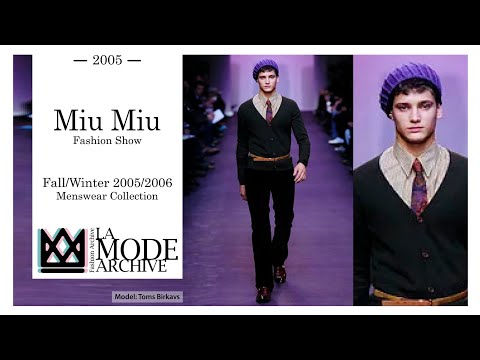 Miu Miu Fashion Show - Fall/Winter 2005/2006 Menswear Collection