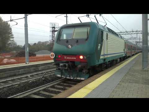 E464 076 XMPR+8 MDVC Trenord - Monza - 3/11/2016