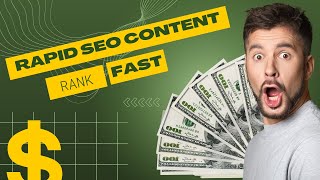 Rapid SEO content writing with AI for any keyword in any niche or location - AI SEO Content Writer