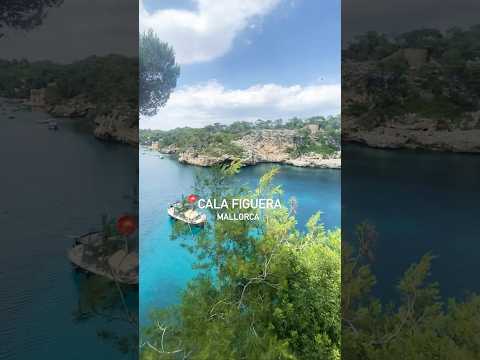 Cala Figuera - Mallorca 🇪🇸 #mallorca #viralshort #travel #vistashermosas #shortstravel #beach