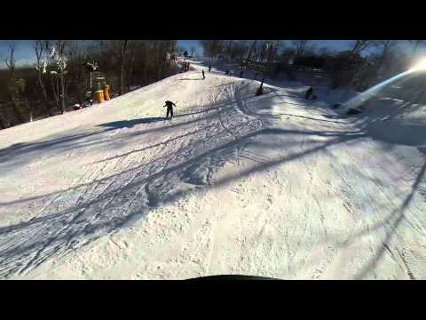 Chase's bachelor party snow day @ App Ski Mtn