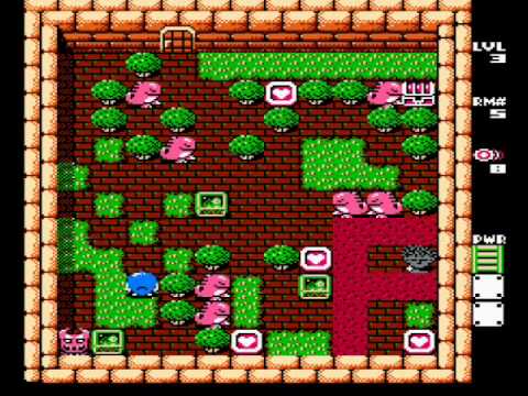 The Adventures of Lolo 3 : Hack, level 03 room 5