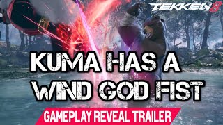 KUMA has a WIND GOD FIST | Tekken 8