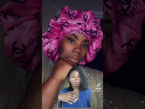 Anybody can wear a bonnet #hair #shorts #short #fyp