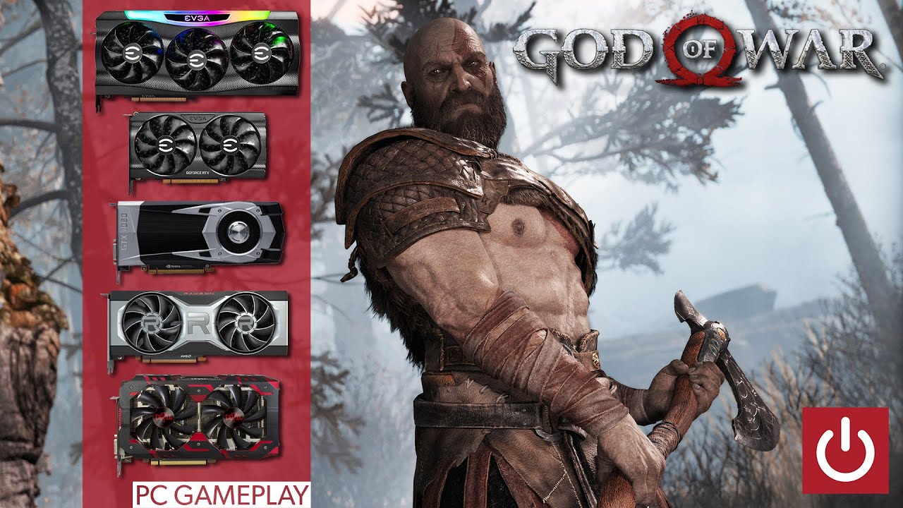 Trying God Of War On 5 Different Graphics Cards