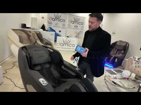 Masážne kreslo Damico Altro 3D má najlepšiu výbavu v tejto cene. Vyskúšajte skutočné 3D techniky