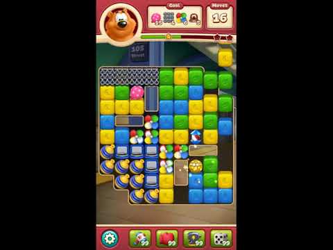 Toon Blast Level 4890 - NO BOOSTERS 🐻🐺🐱 | SKILLGAMING ✔️