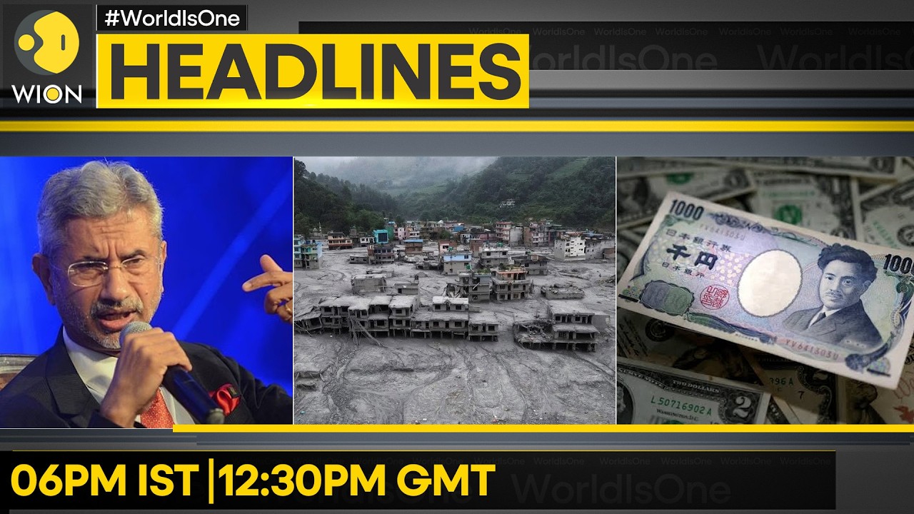 Jaishankar Pushes For Dialogue In Kyiv | Nepal Army Intensifies Tunnel Rescue Search |WION Headlines
