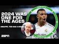 2024 IN REVIEW Kylian Mbappe Joins Real Madrid Erik Ten Hag S TUMULTUOUS TIME ESPN FC